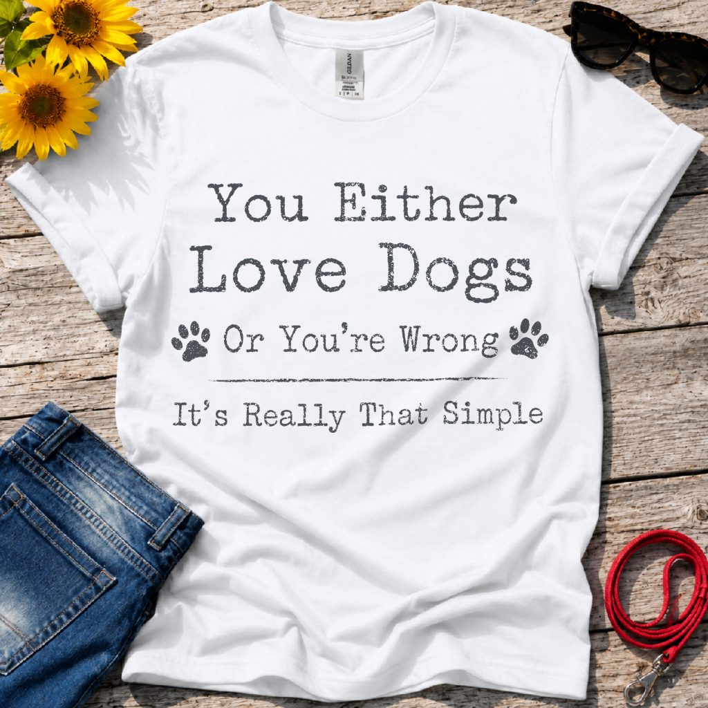 Unconditional Love for Dogs T-Shirt