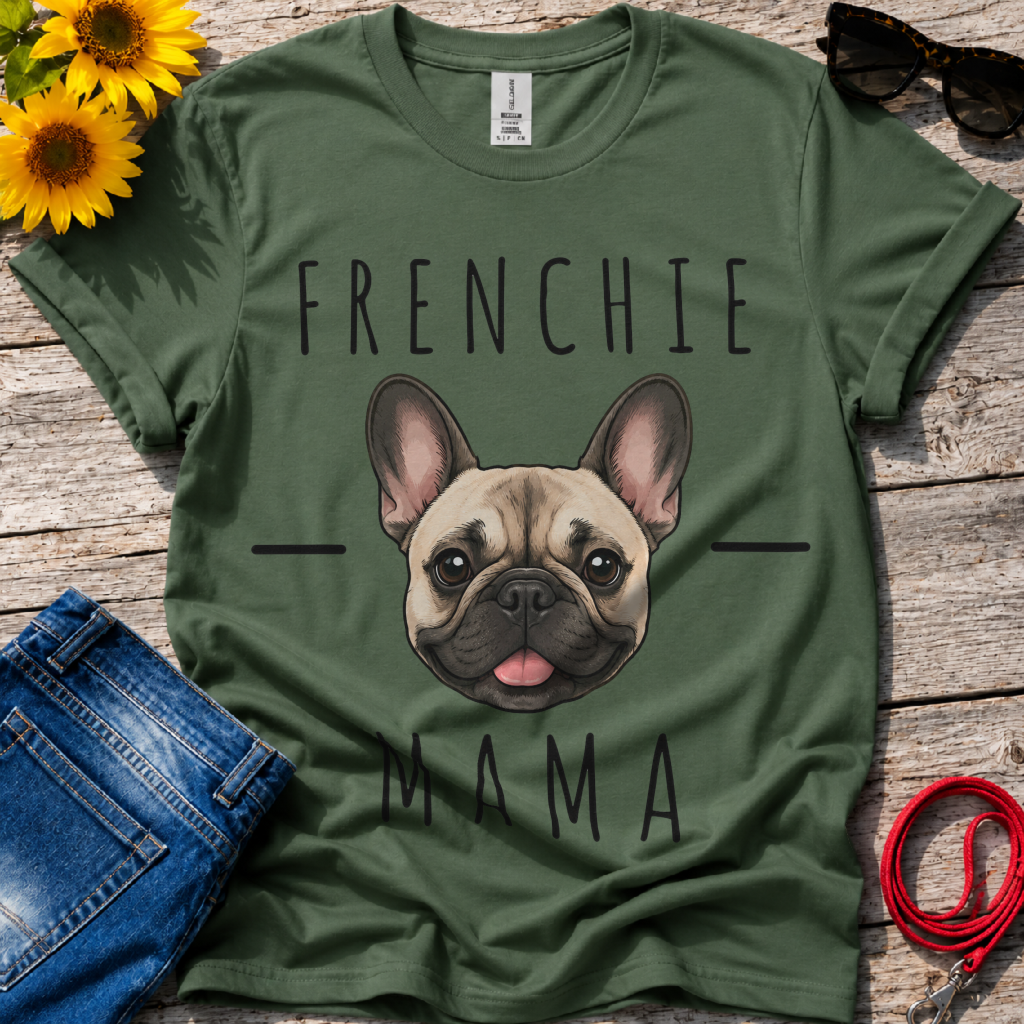 French BullDog Mama T-Shirt