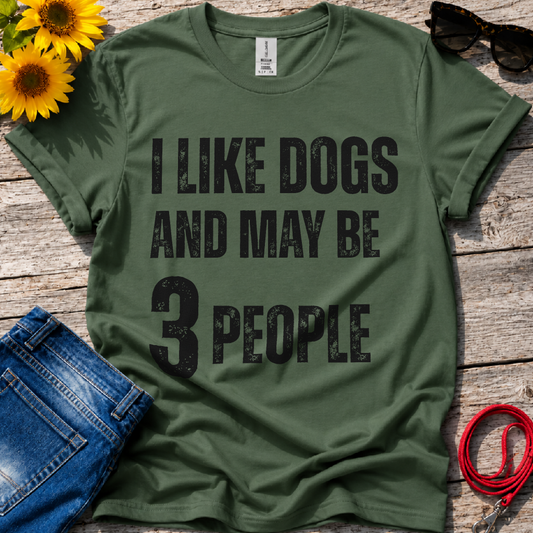 Love for Dogs and Humans T-Shirt