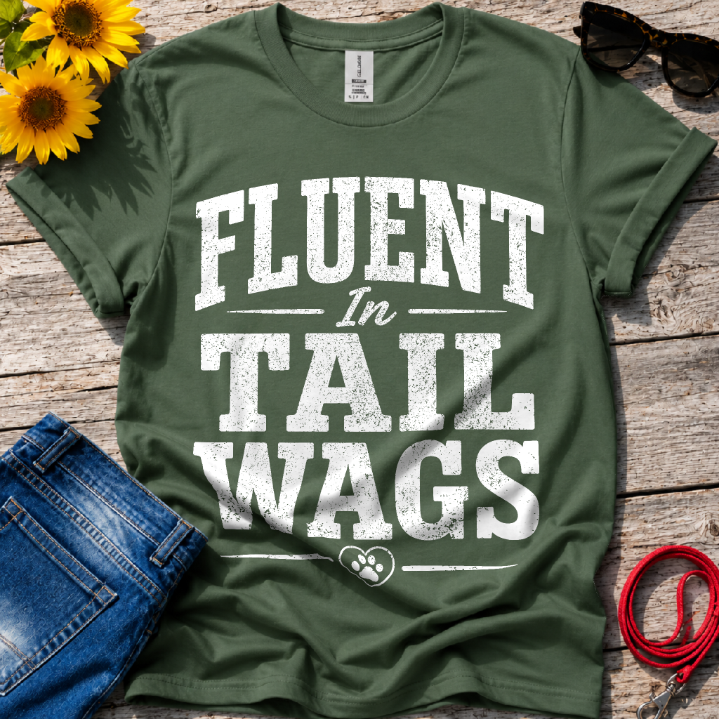 Fluent Tail Wags T-Shirt