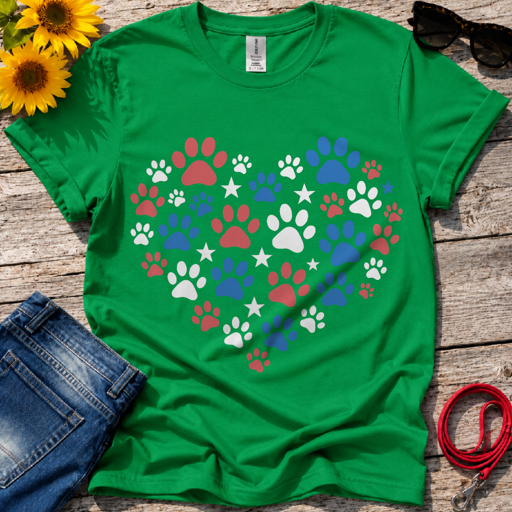 Patriotic Citizen Heart T-Shirt