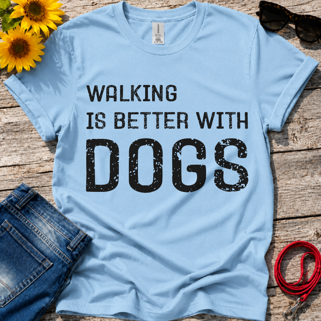 Walking with Dogs T-Shirt