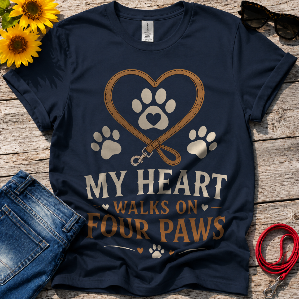 Dog Paw Love T-Shirt