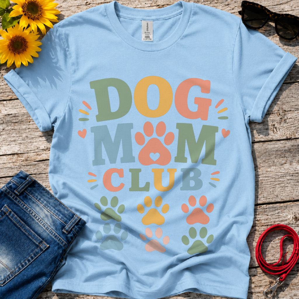 Paw Pattern T-Shirt