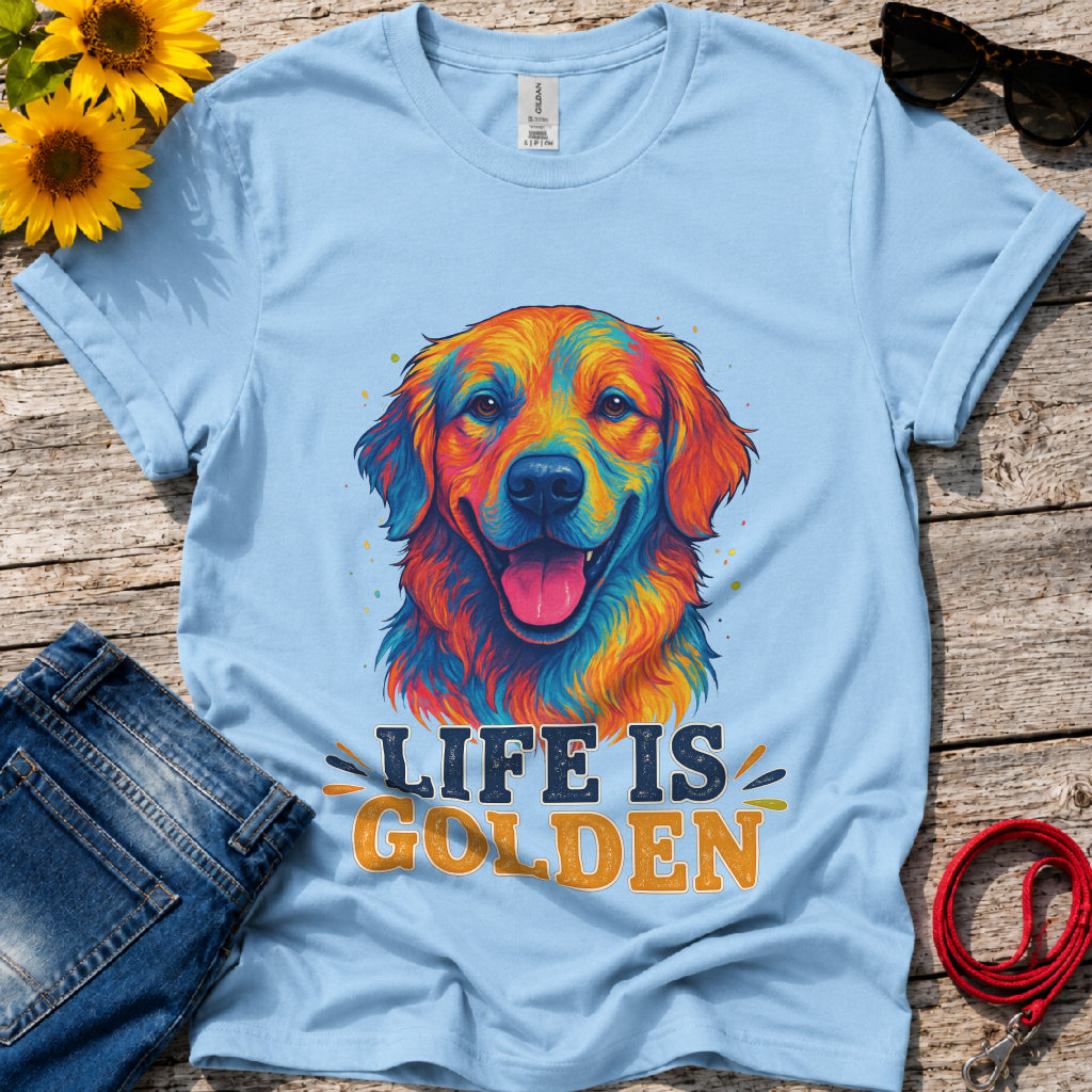 Colorful Retriever T-Shirt