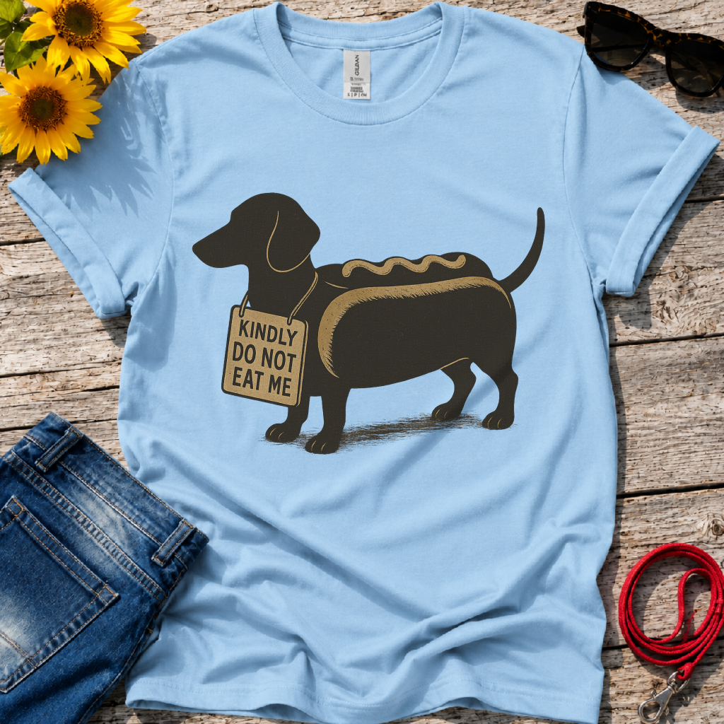 Dachshund HotDog T-Shirt