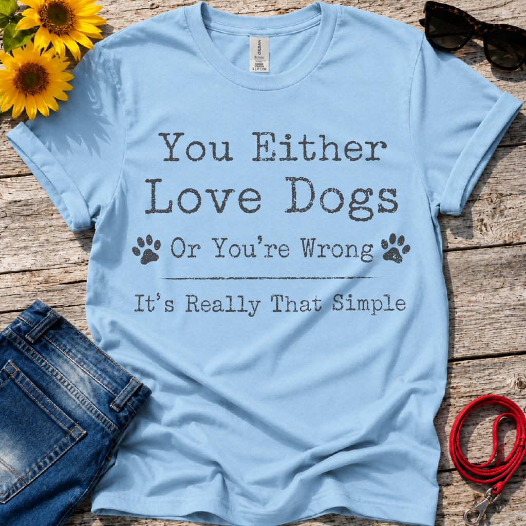 Unconditional Love for Dogs T-Shirt