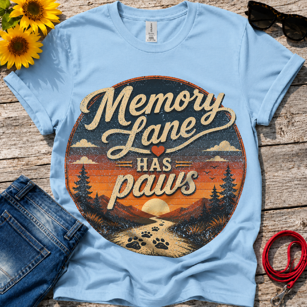 Paws on Memory Lane T-Shirt
