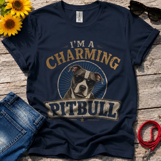 Charming Pitbull T-Shirt
