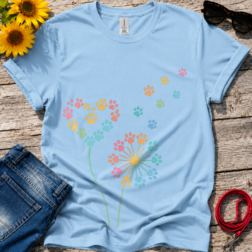 Rainbow Dandelions T-Shirt