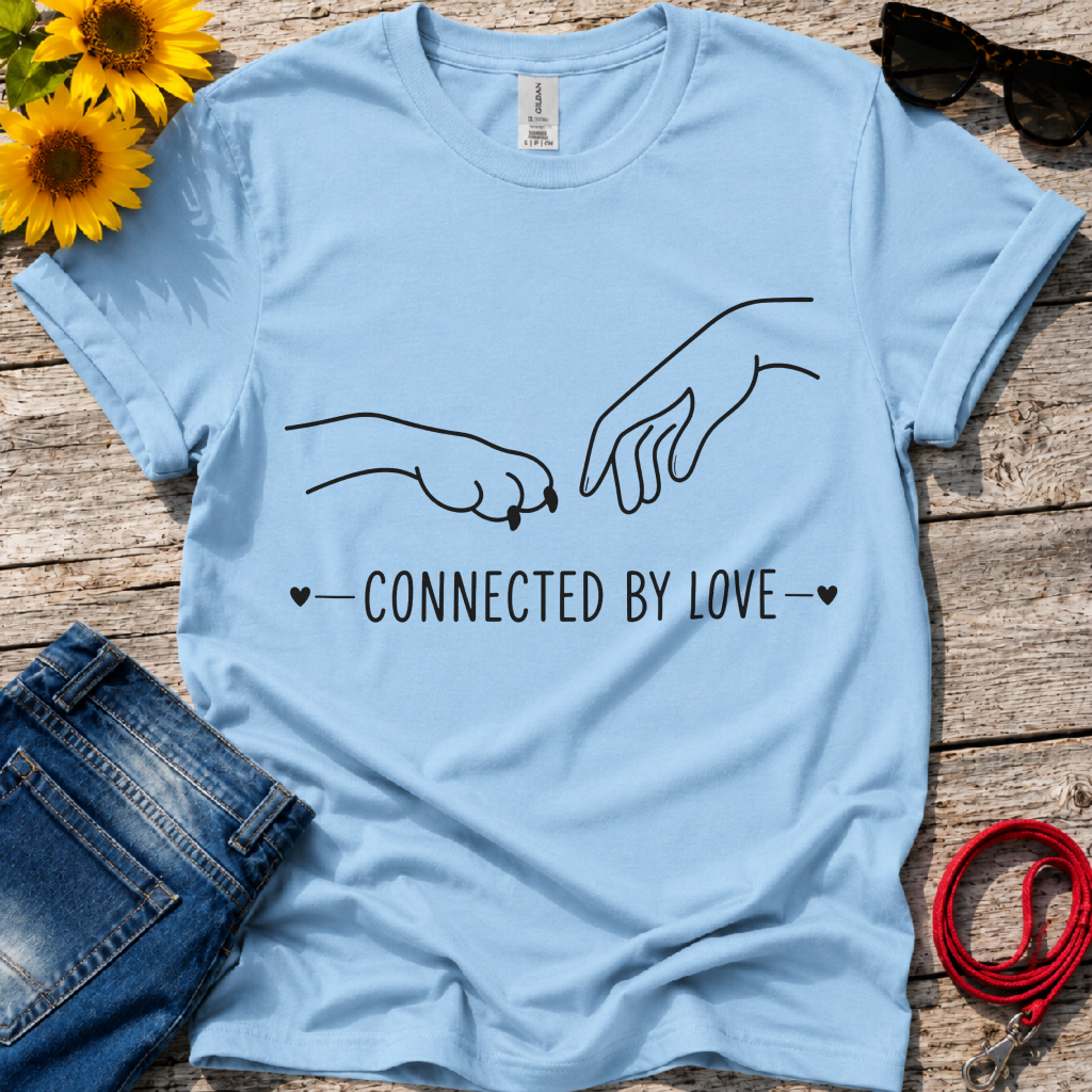Dog Hand-Human Hand  T-Shirt
