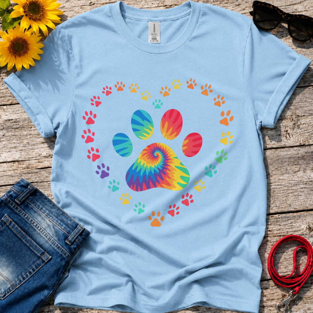 Paw Shaped Love T-Shirt