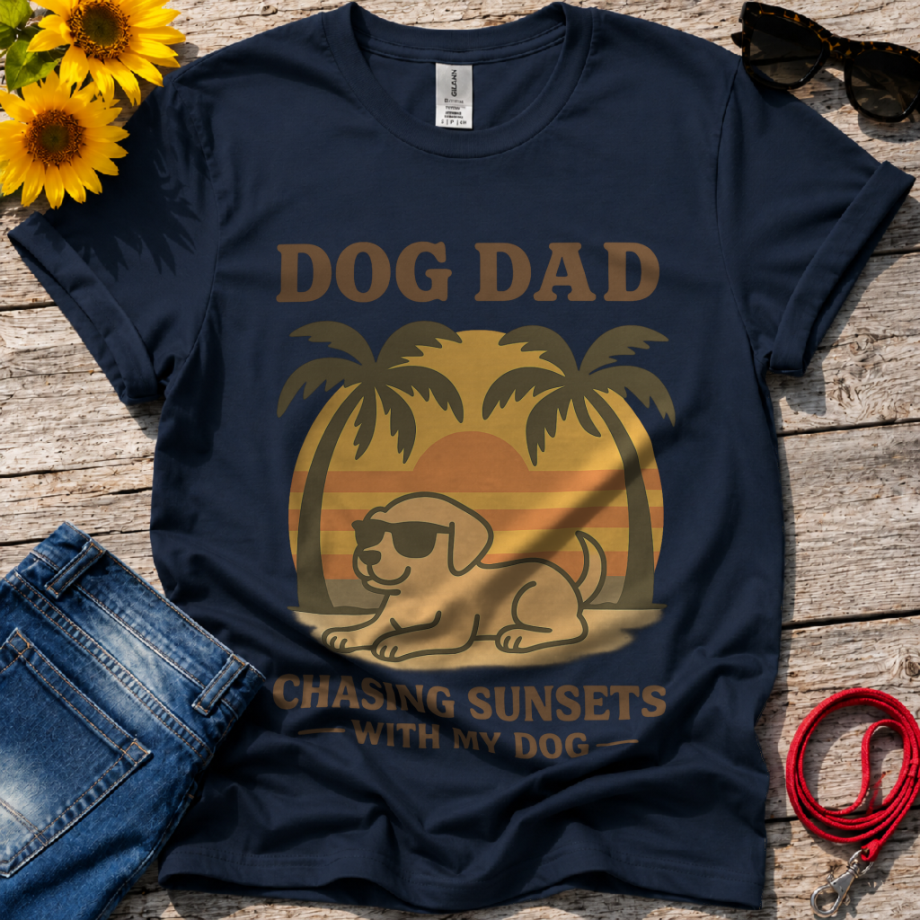 Dog Dad Vibes T-Shirt