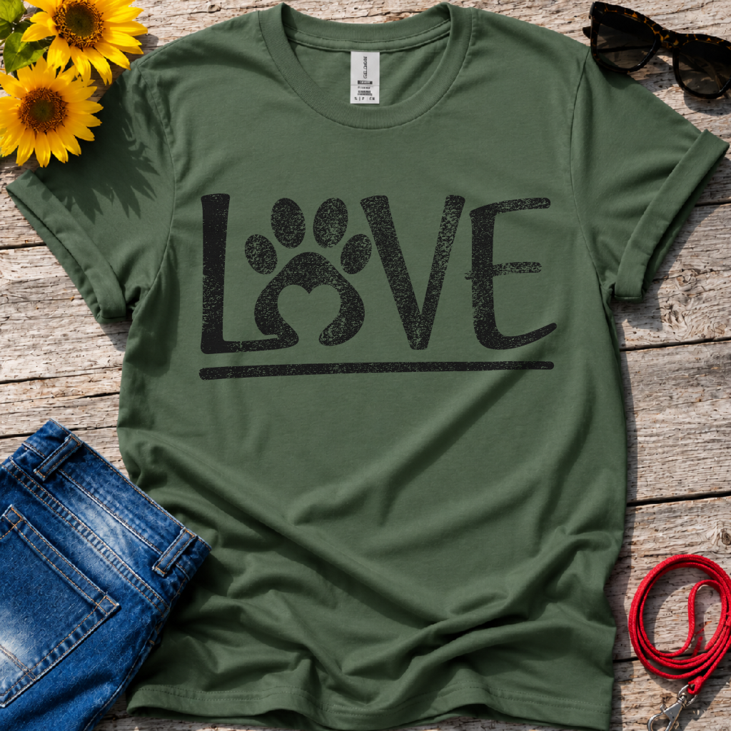 Love Leads Paws T-Shirt