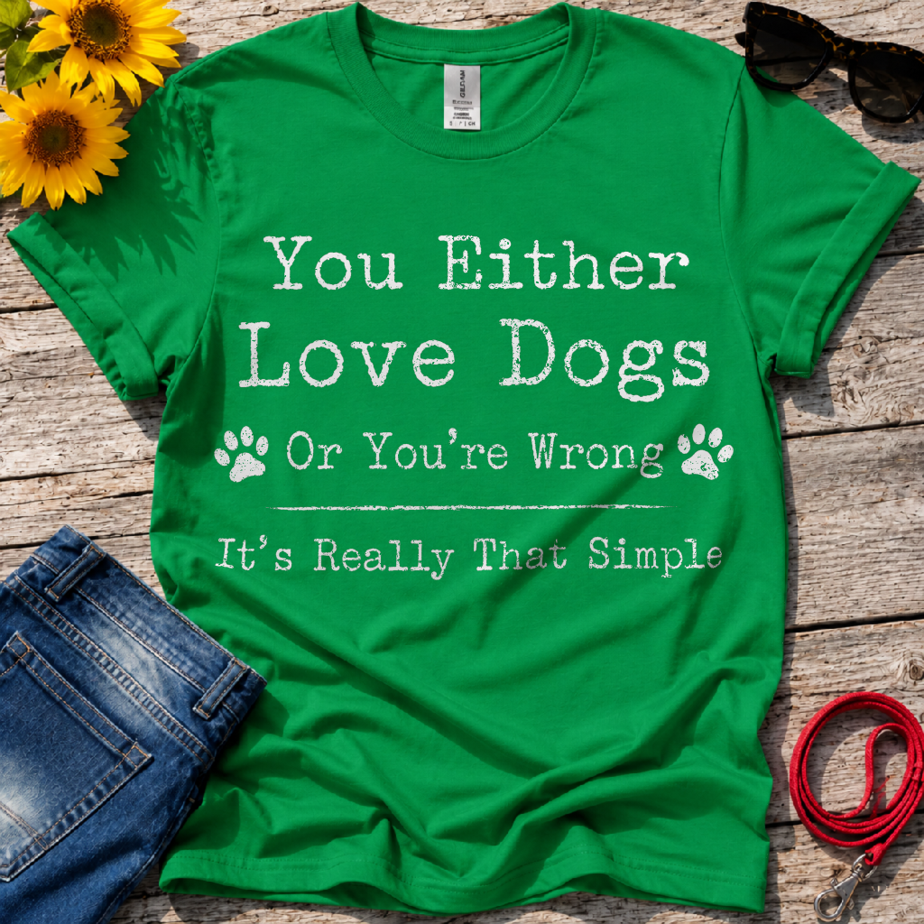 Unconditional Love for Dogs T-Shirt