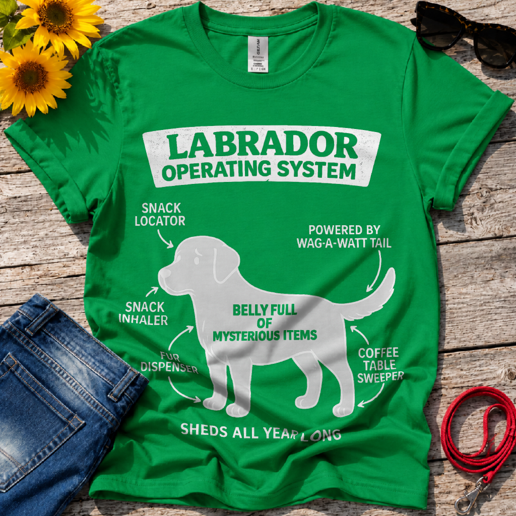 Anatomy of a Labrador T-Shirt