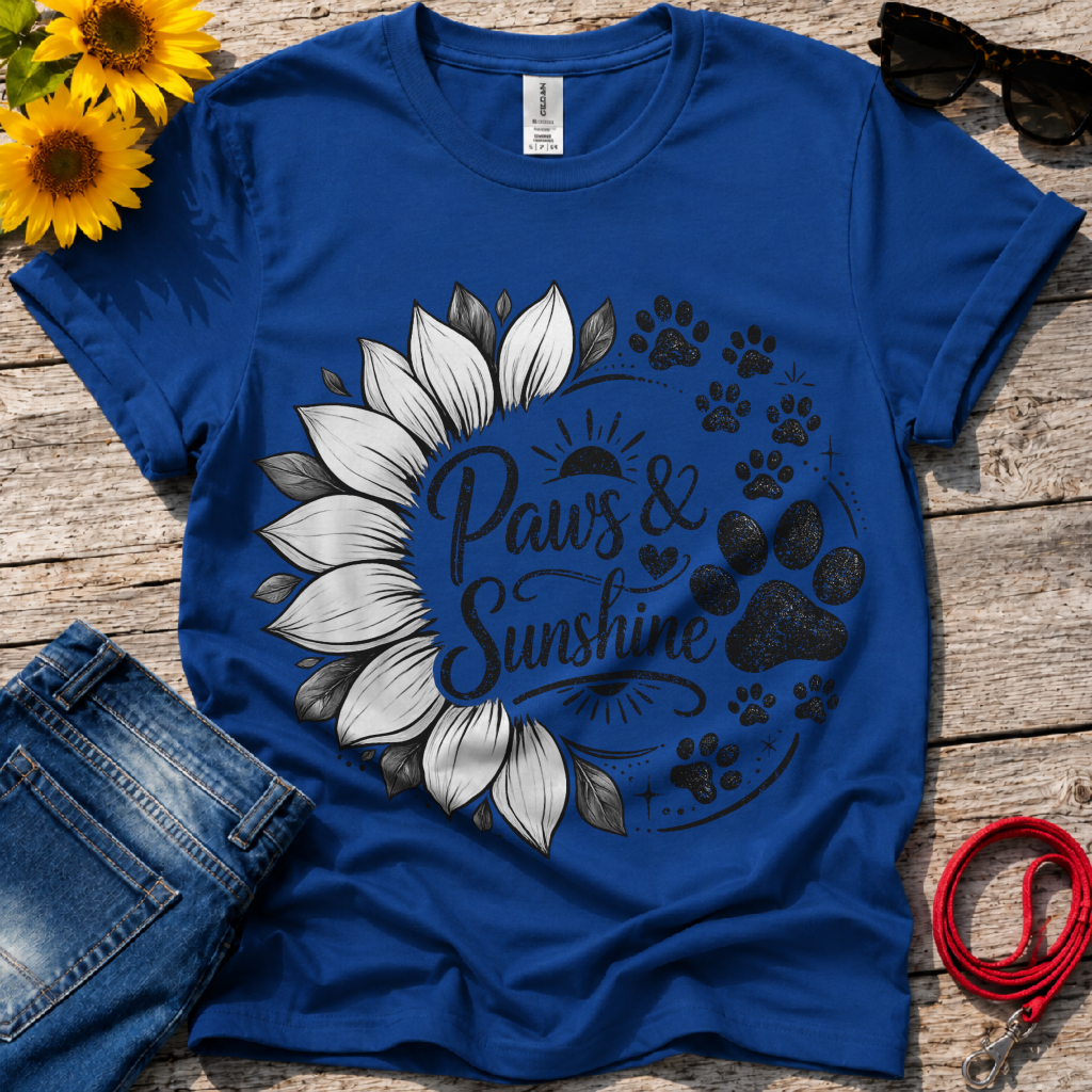 Sunflower Paws T-Shirt