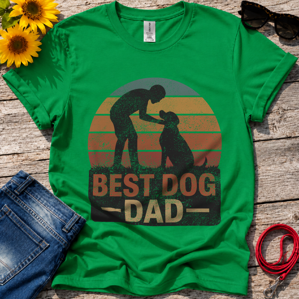 Best Dog Dad T-Shirt