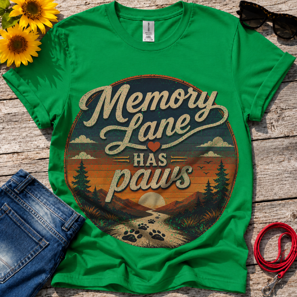 Paws on Memory Lane T-Shirt
