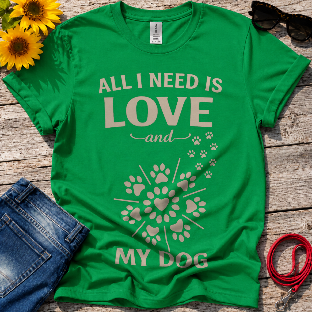 Radiant Paw Burst T-Shirt