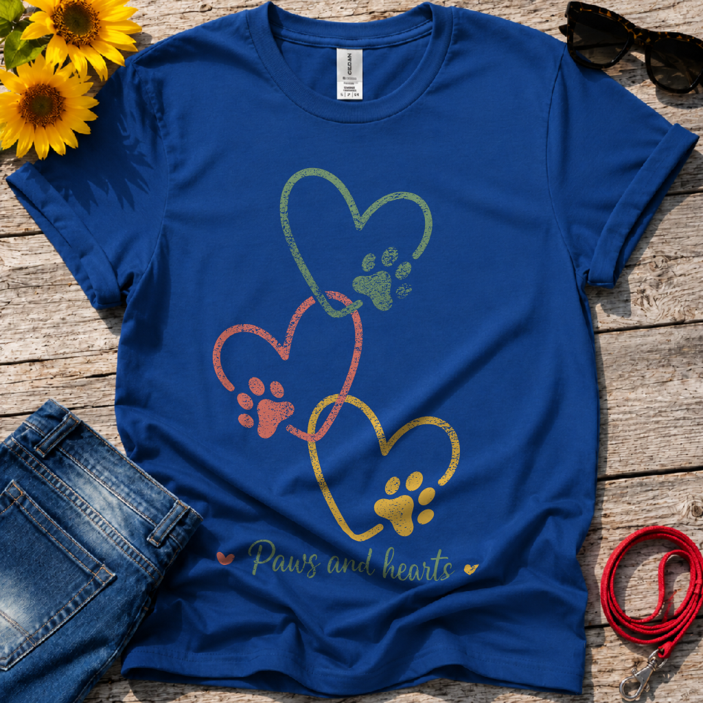 Love Paw Print T-Shirt