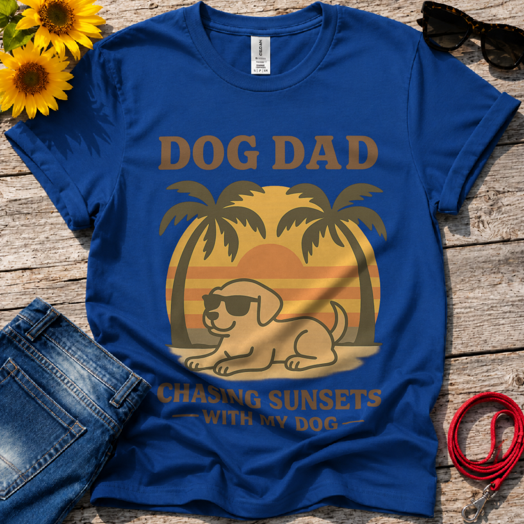 Dog Dad Vibes T-Shirt