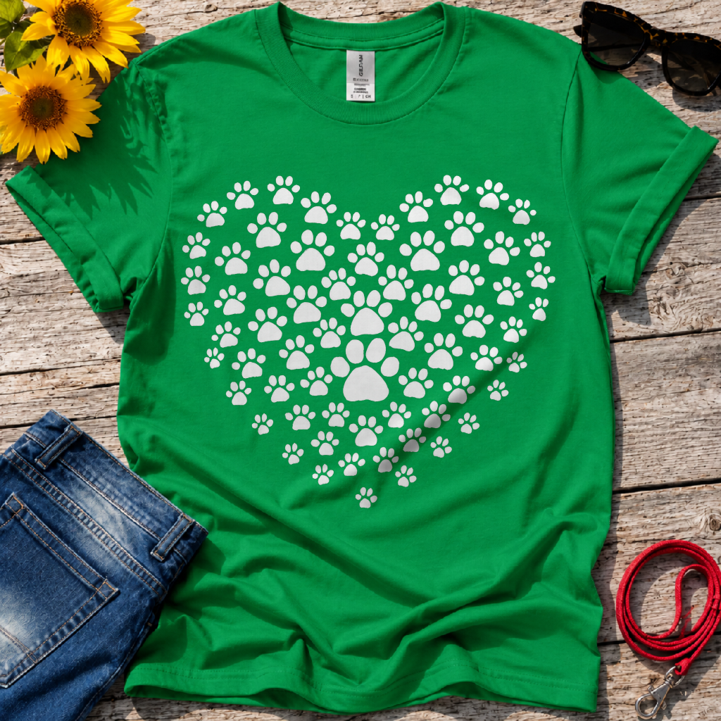 Love Heart Trails T-Shirt