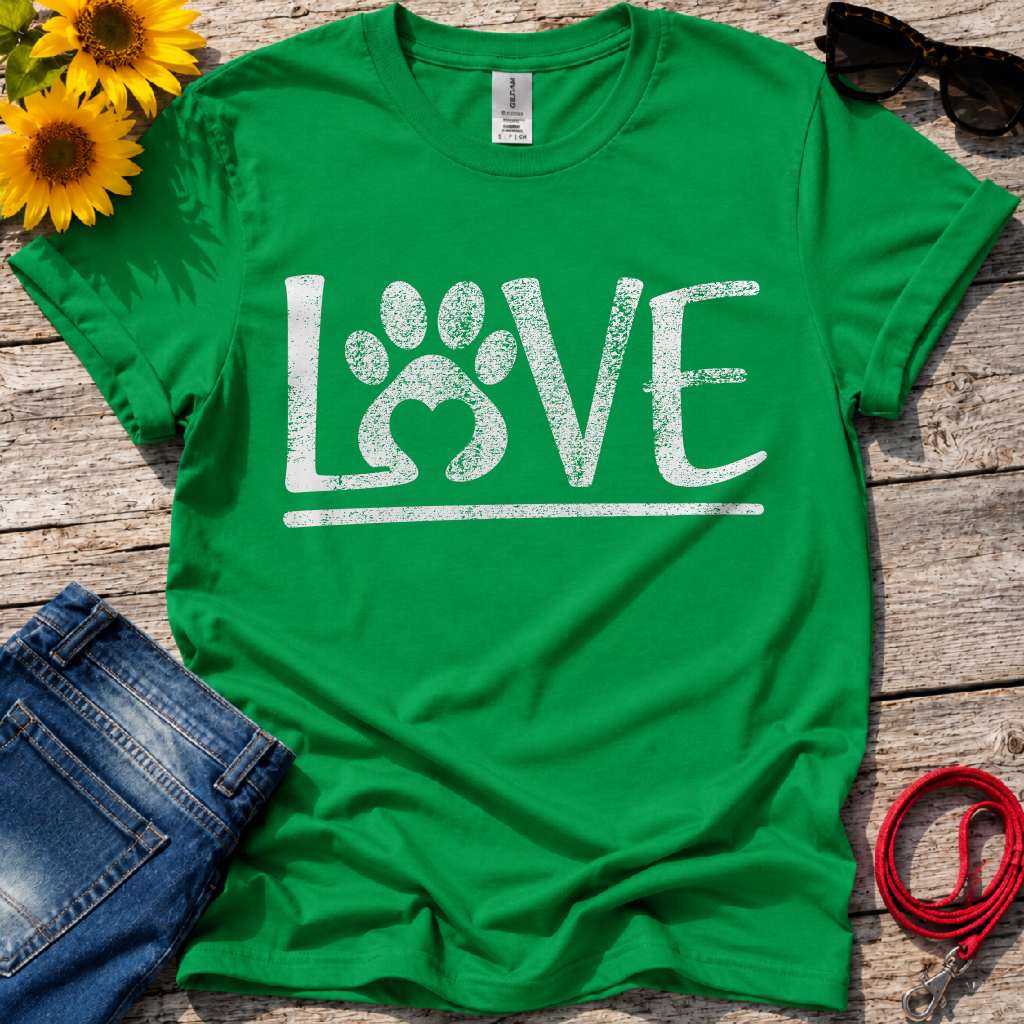 Love Leads Paws T-Shirt