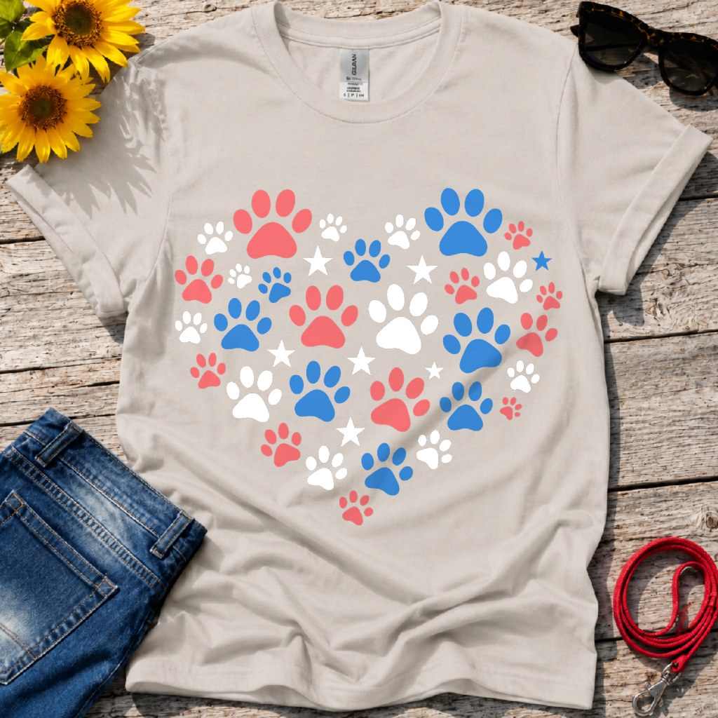 Patriotic Citizen Heart T-Shirt