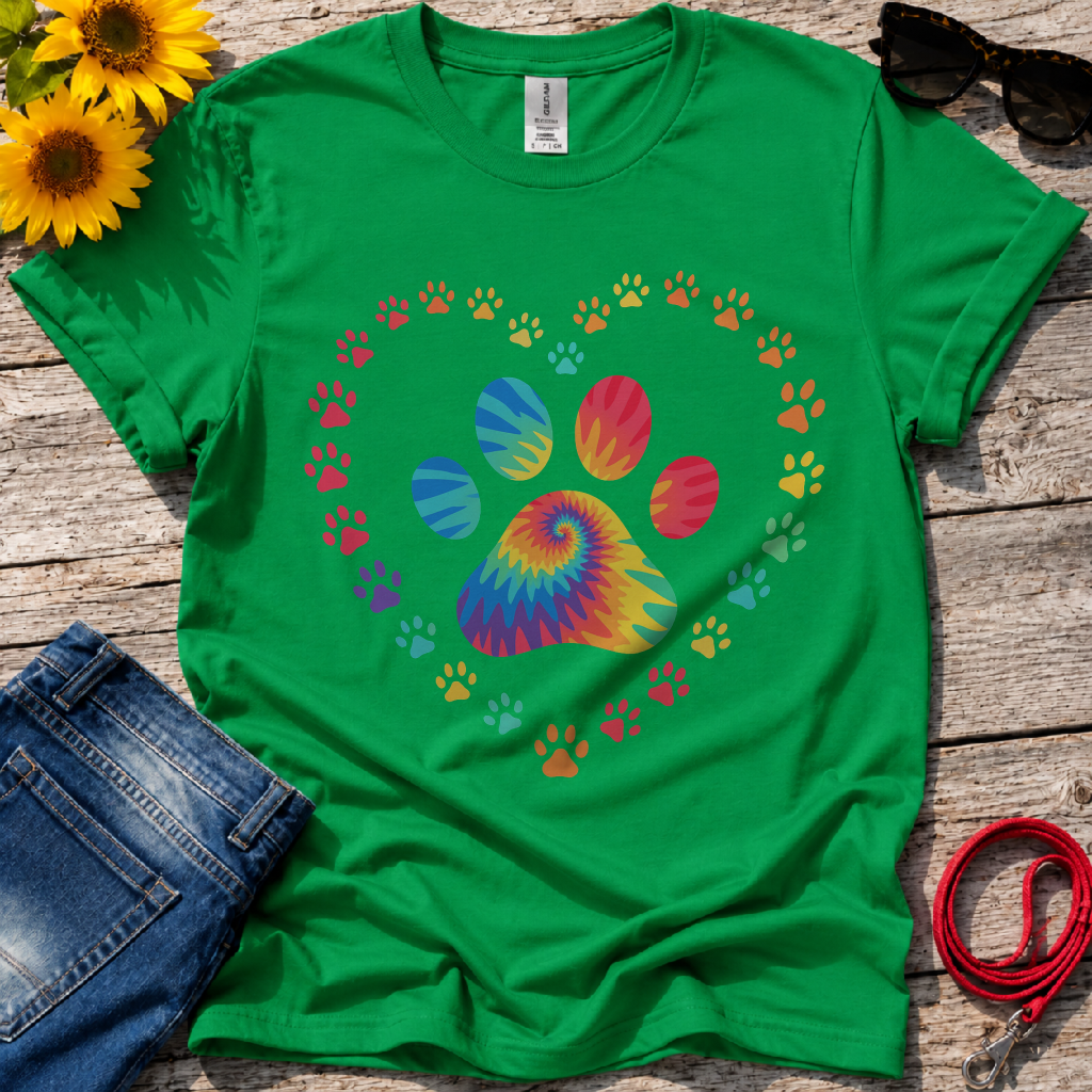 Paw Shaped Love T-Shirt