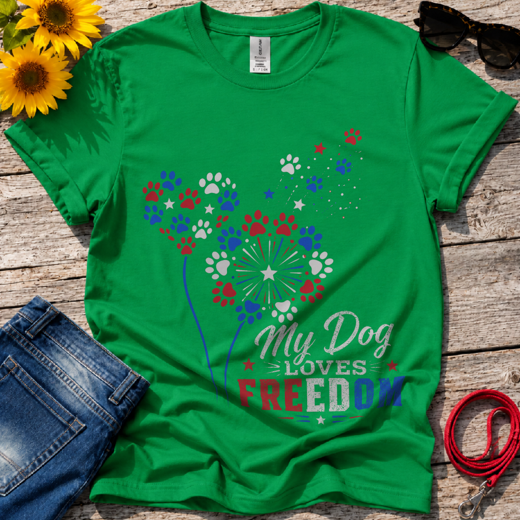 Patriotic Dandelions T-Shirt