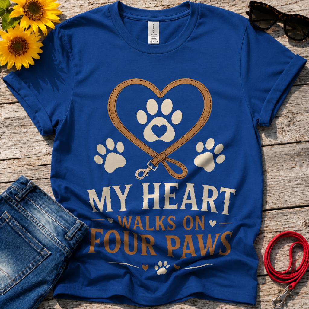 Dog Paw Love T-Shirt