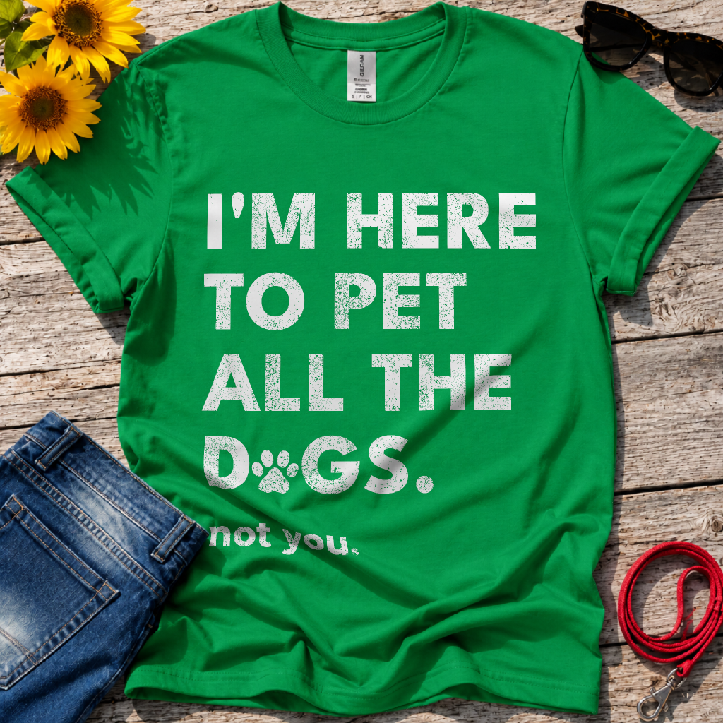 Just Pet all Dogs T-Shirt