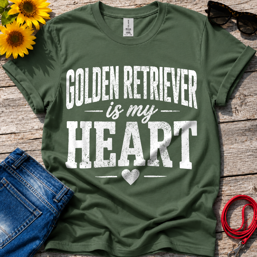 Golden Heart T-Shirt