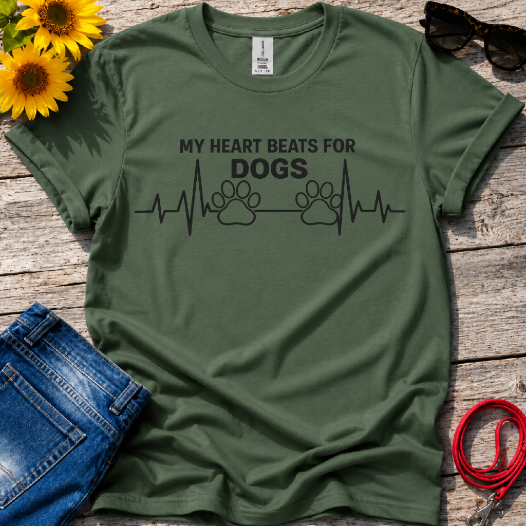 Paw Heartbeat T-Shirt