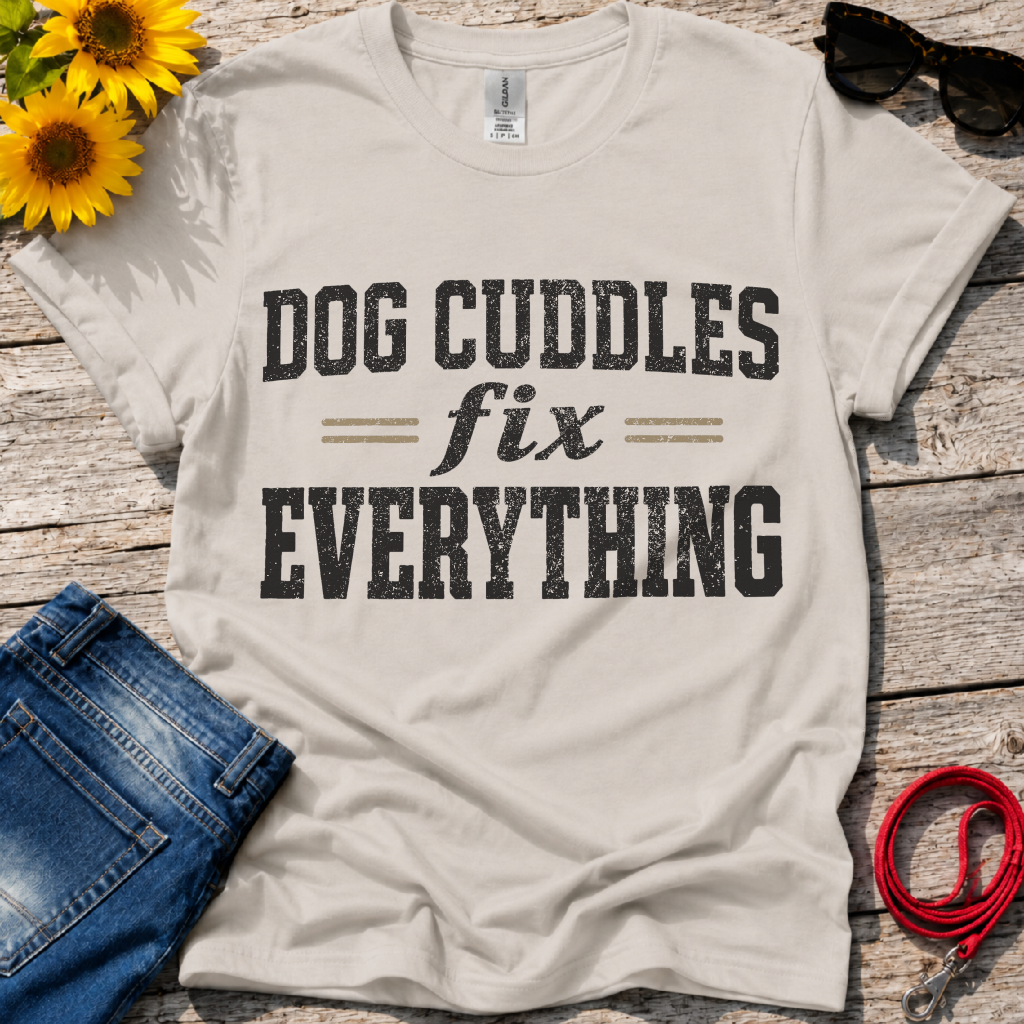 Dog Cuddles T-Shirt