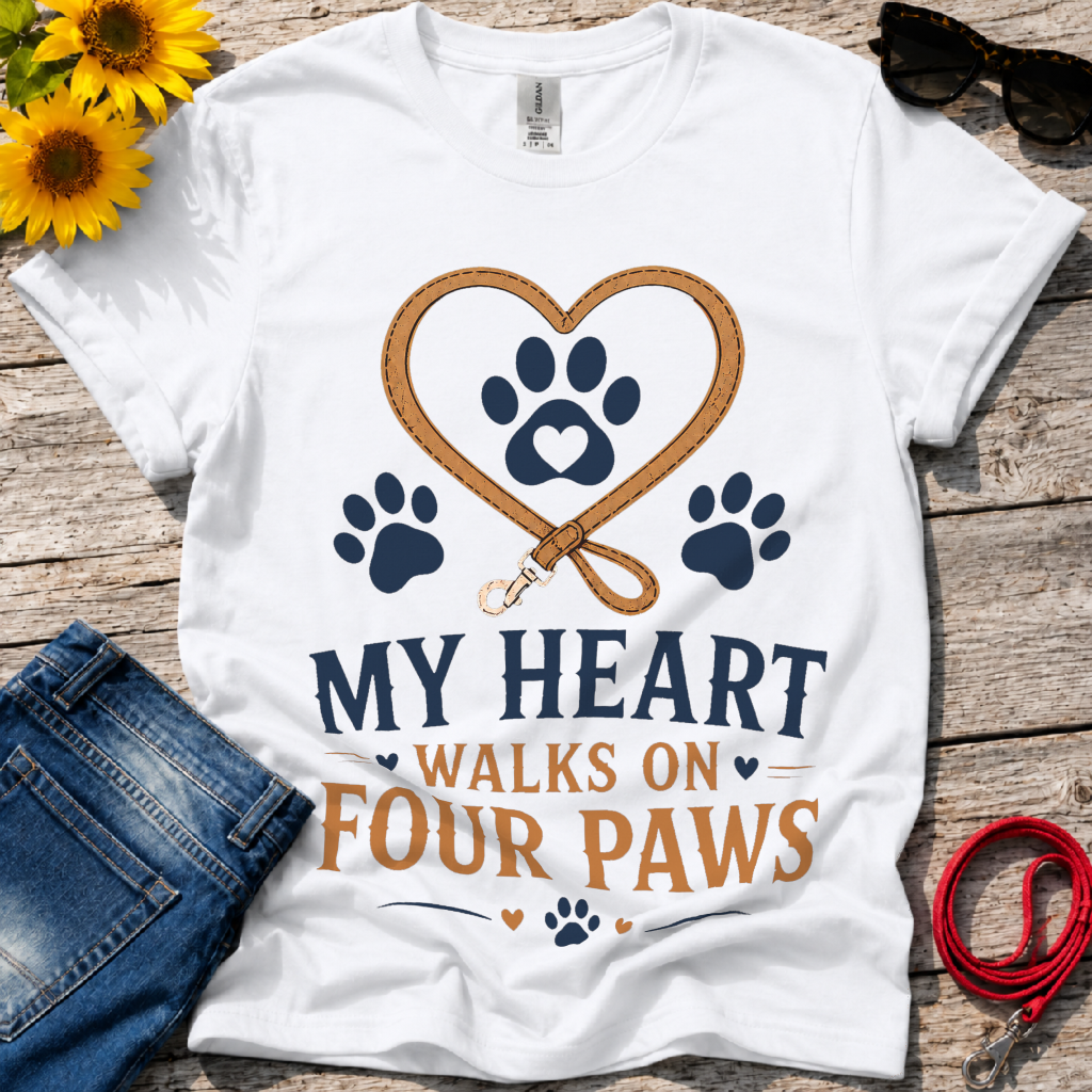 Dog Paw Love T-Shirt