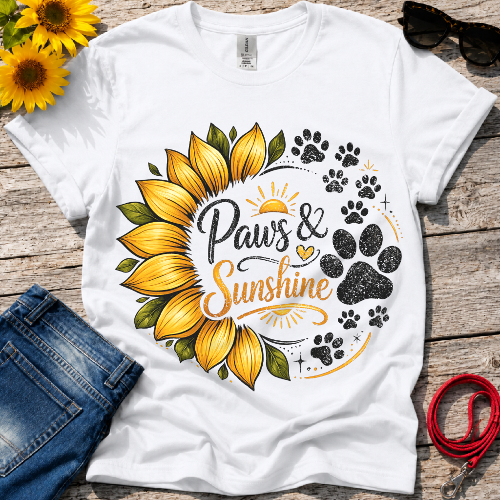 Paws And Sunshine T-Shirt
