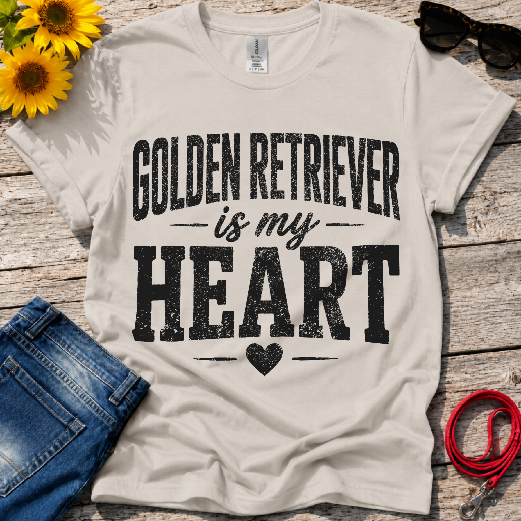Golden Heart T-Shirt