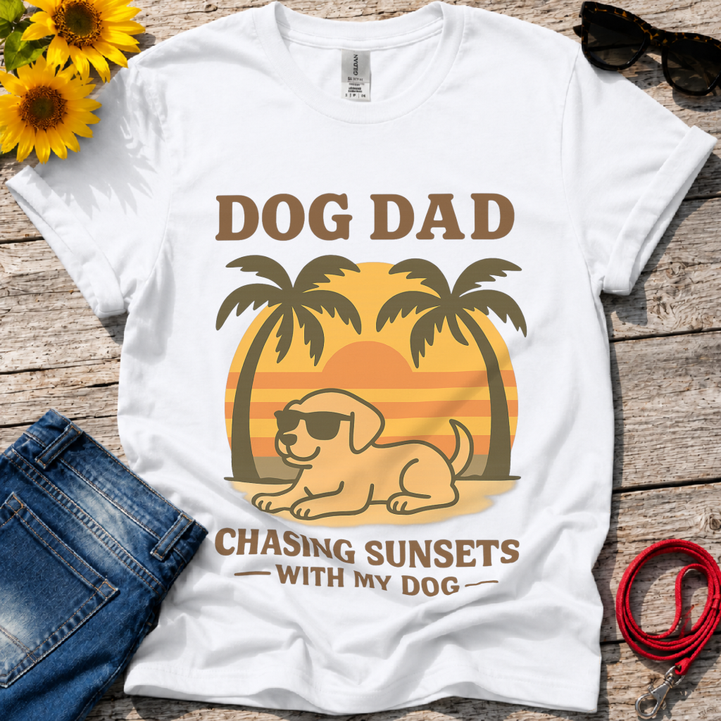 Dog Dad Vibes T-Shirt