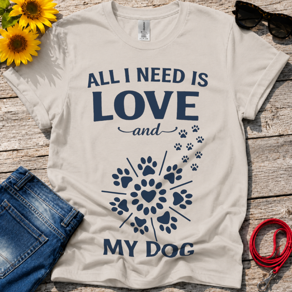 Radiant Paw Burst T-Shirt