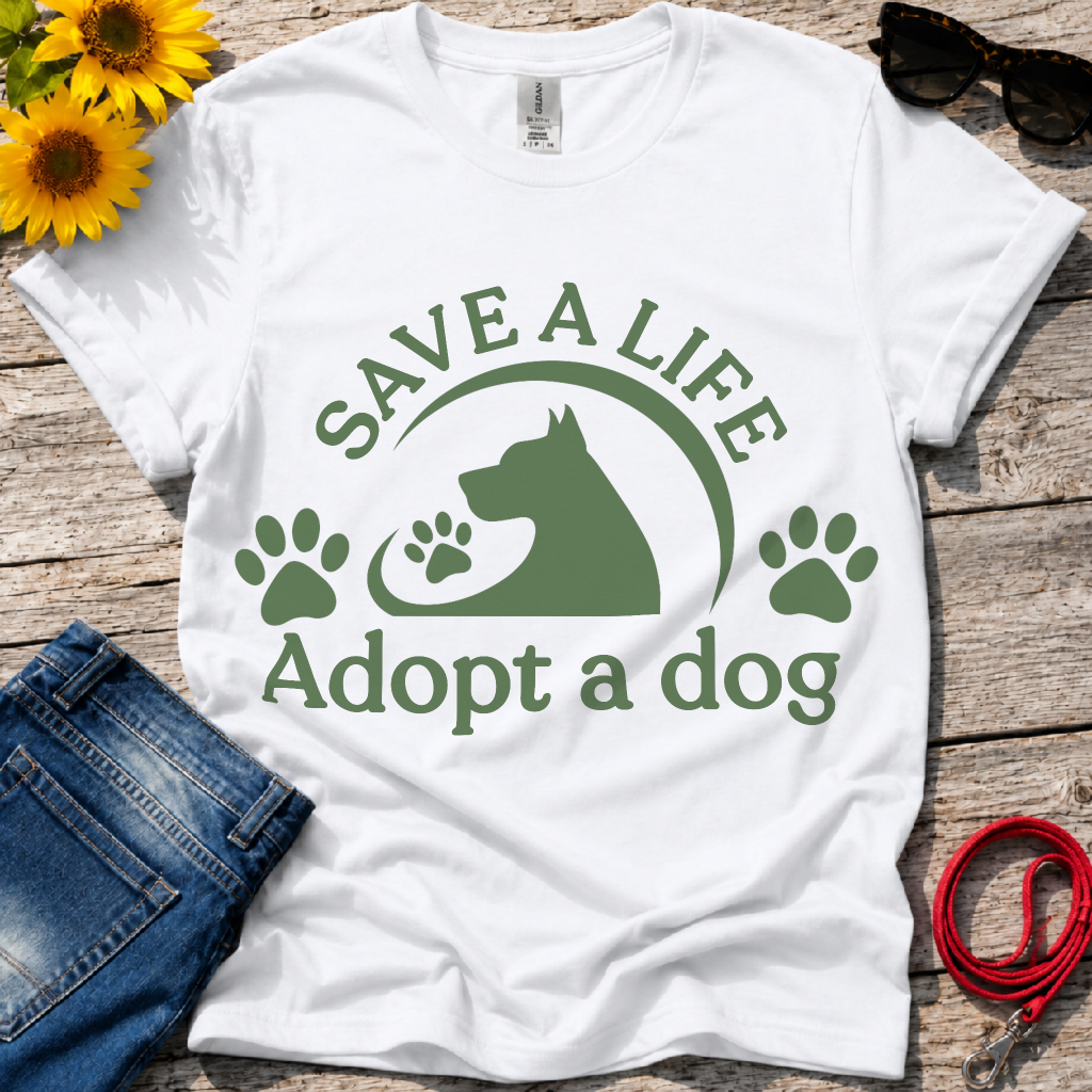 Adopt and Save Life T-Shirt