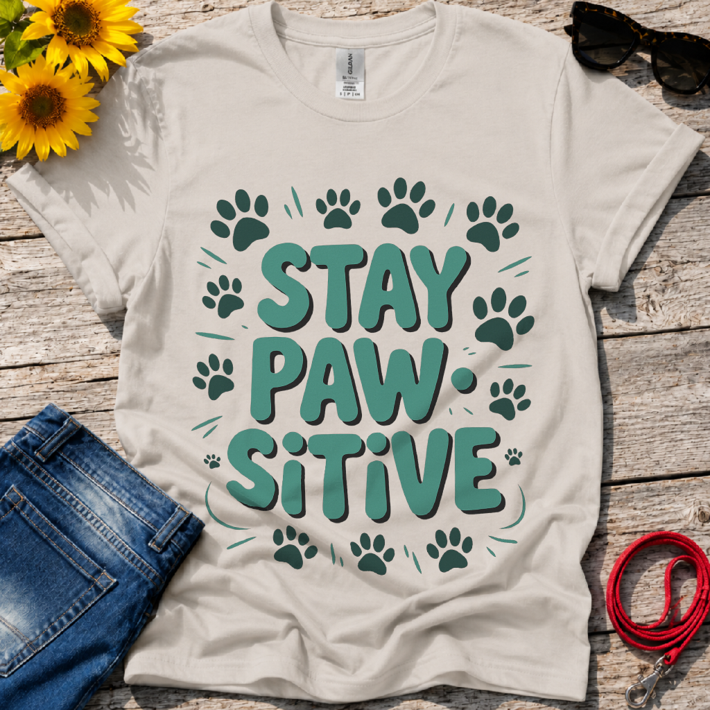 Pawsitive Vibes T-Shirt