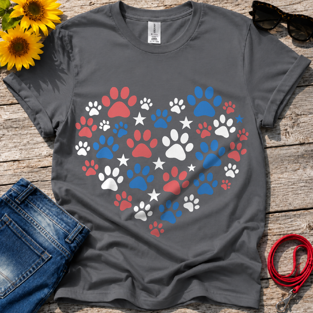 Patriotic Citizen Heart T-Shirt