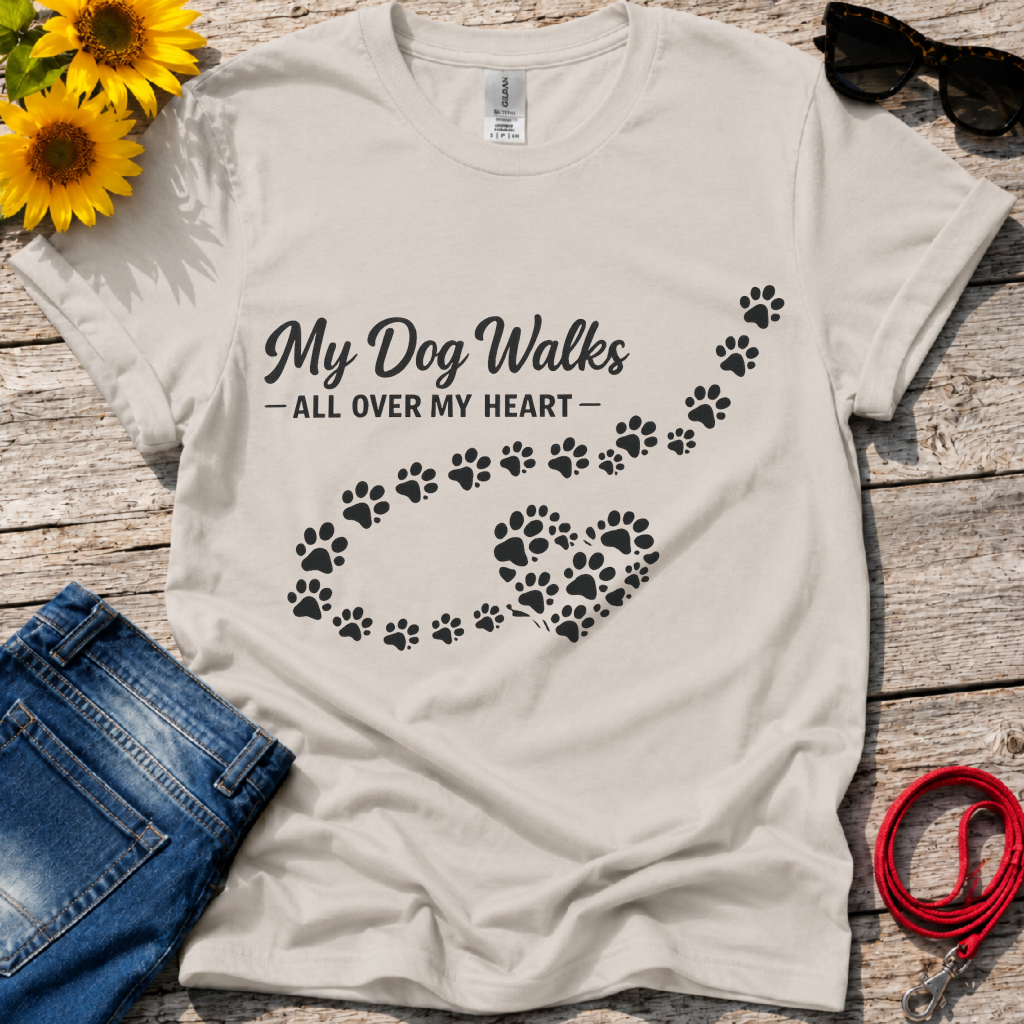 Dog Paw T-Shirt
