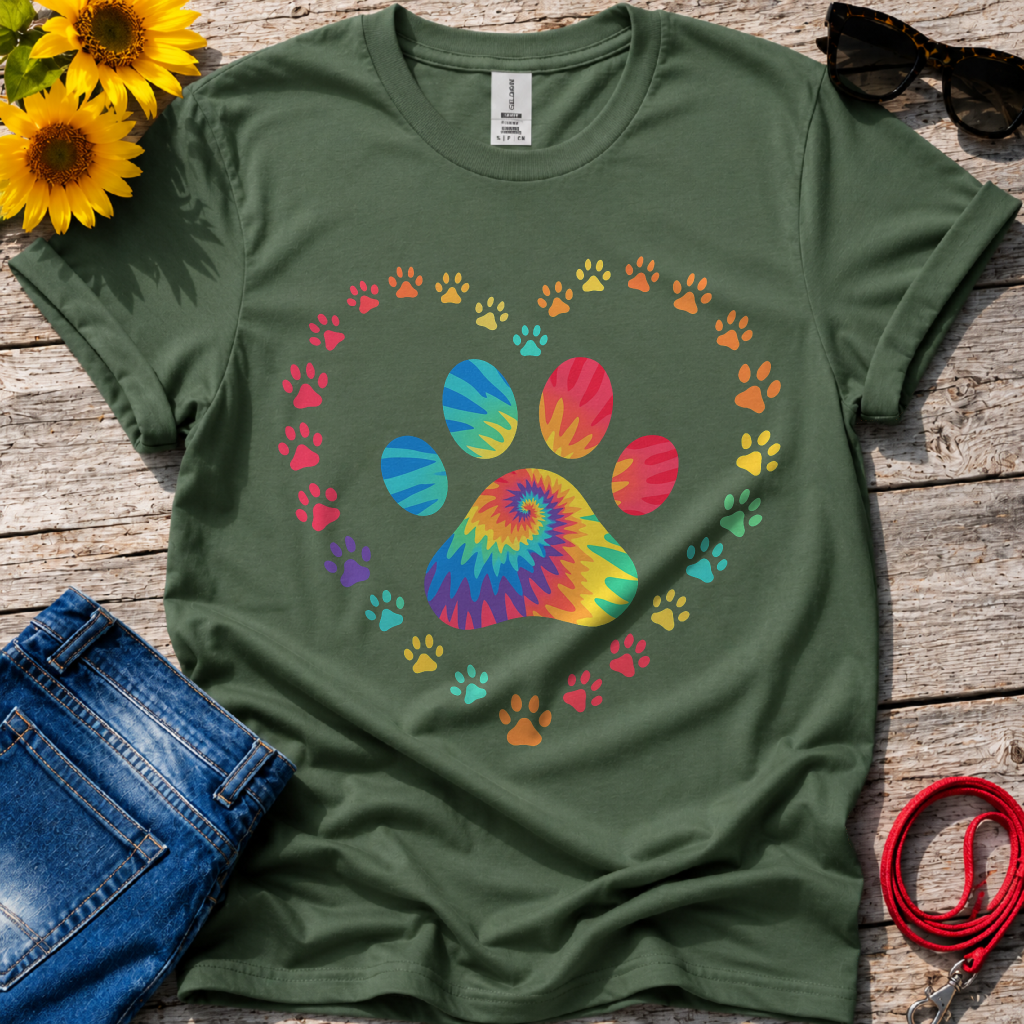 Paw Shaped Love T-Shirt