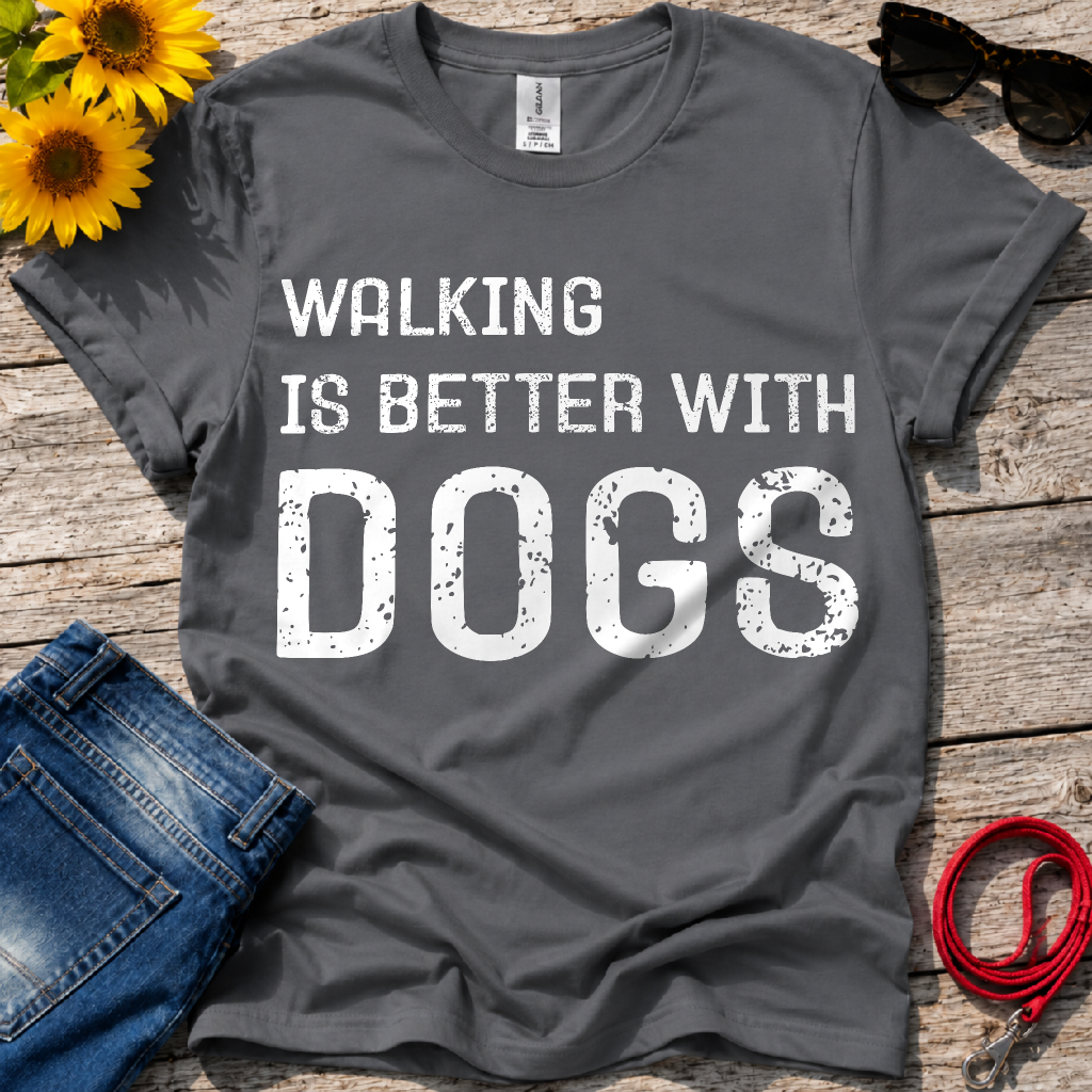 Walking with Dogs T-Shirt