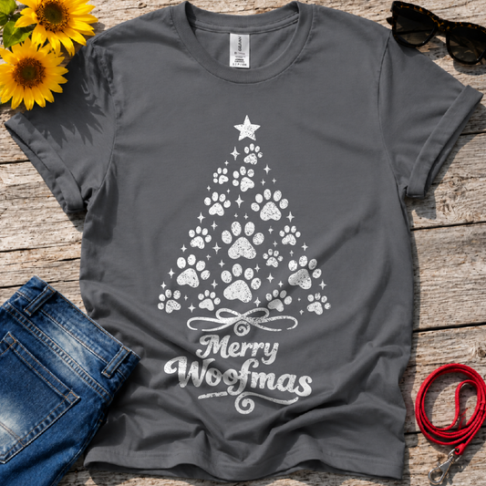 X_Mas Tree Paws T-Shirt