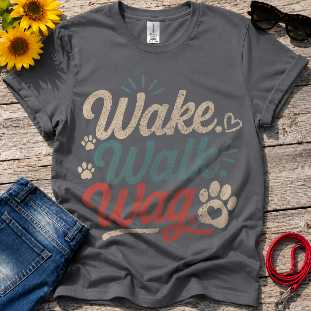 Wake Walk Wag T-Shirt