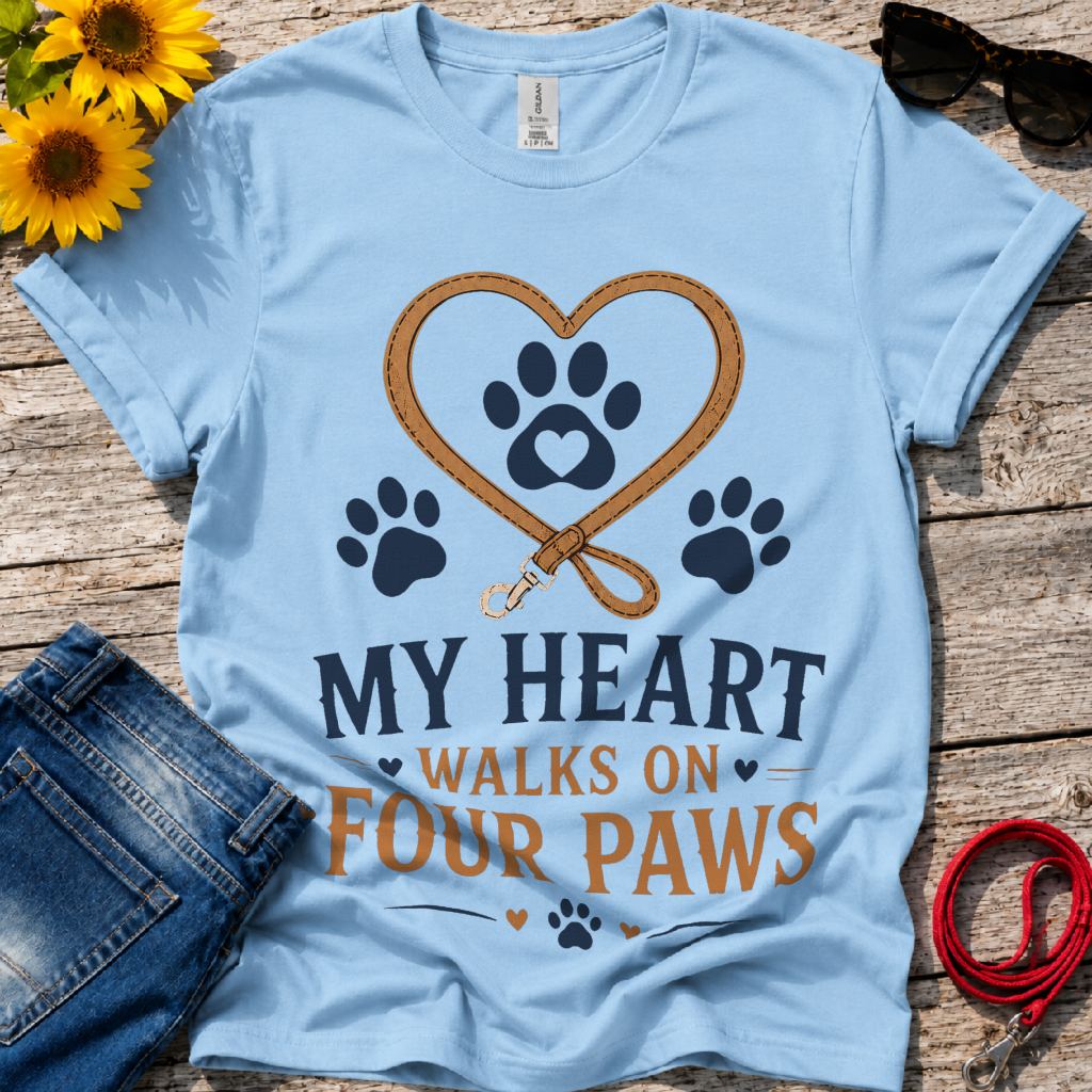 Dog Paw Love T-Shirt
